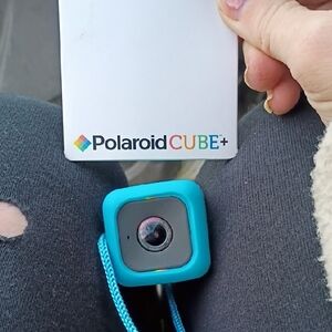 Polaroid CUBE+ Vibrant Blue Camera